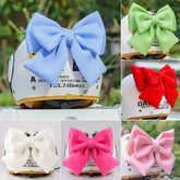 Satin Bow Helmet Accessory