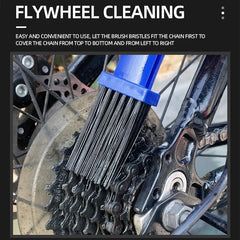 Motorcycle & Bicycle Chain Cleaning Brush