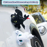 Toothless Plush Dashboard Bike Decor