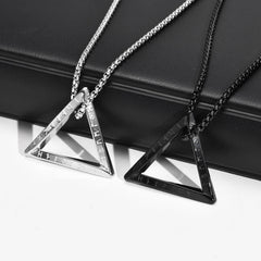 Nordic Triangle Stainless Steel Necklace
