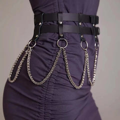 PU Leather Waist Harness