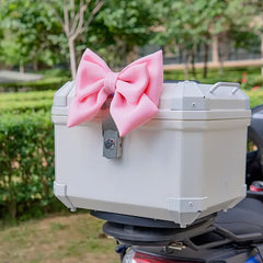Satin Bow Helmet Accessory