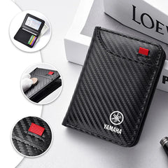 Carbon Fiber Motorcycle Mini Wallet