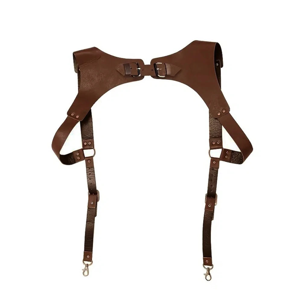 Fashion Suit Shirt Suspenders