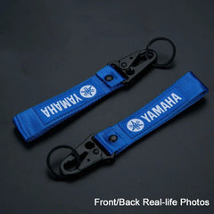 Leather Motorcycle Keychain Strap