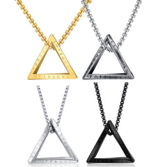 Nordic Triangle Stainless Steel Necklace