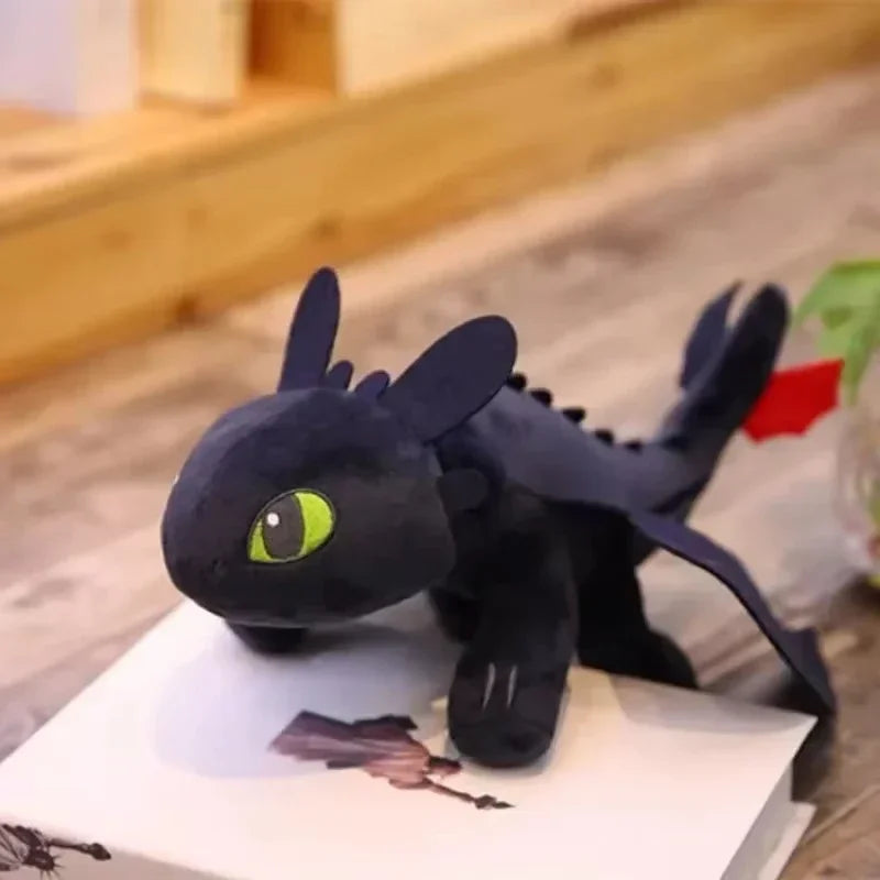 Toothless Plush Dashboard Bike Decor