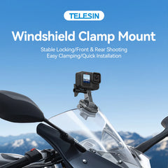 Motorcycle Action Camera Clamp Mount