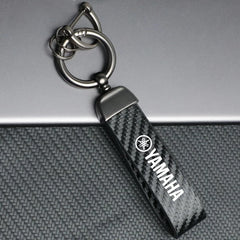 Yamaha Motorcycle Leather Keychain