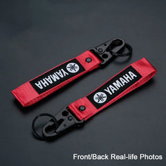 Leather Motorcycle Keychain Strap