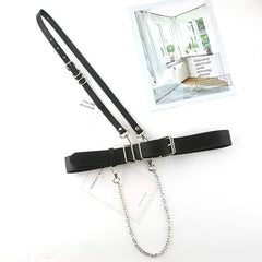 Punk Chain Corset Waist Belt