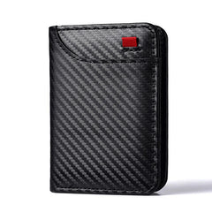 Carbon Fiber Motorcycle Mini Wallet